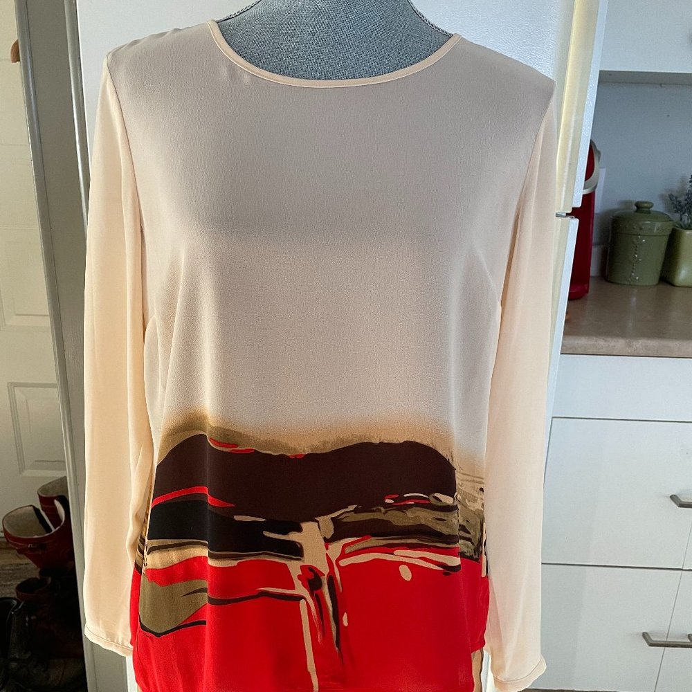 TRIBAL Brand Tunic Top Southwestern Scene